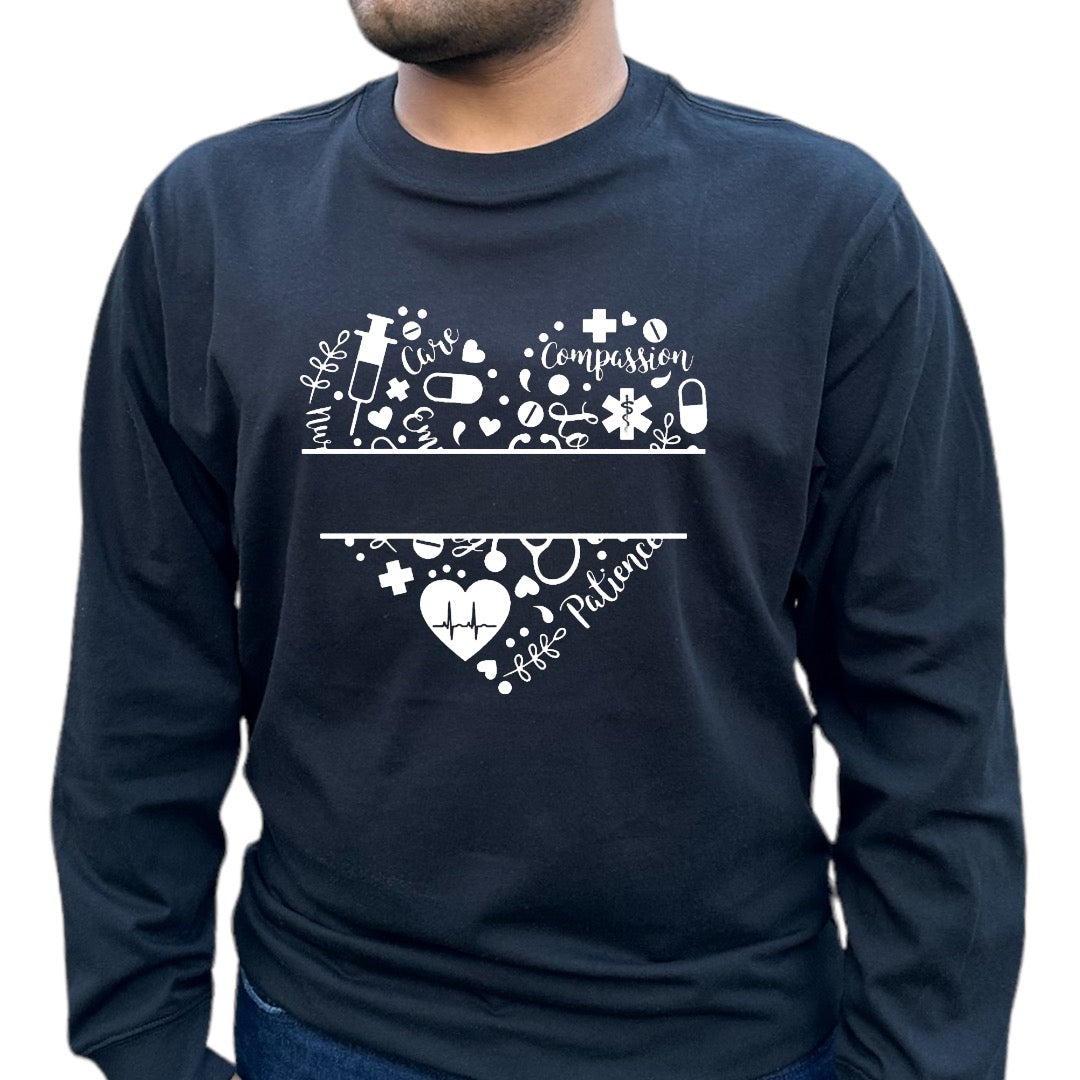 'Healthcare Heart' with custom Name/Message