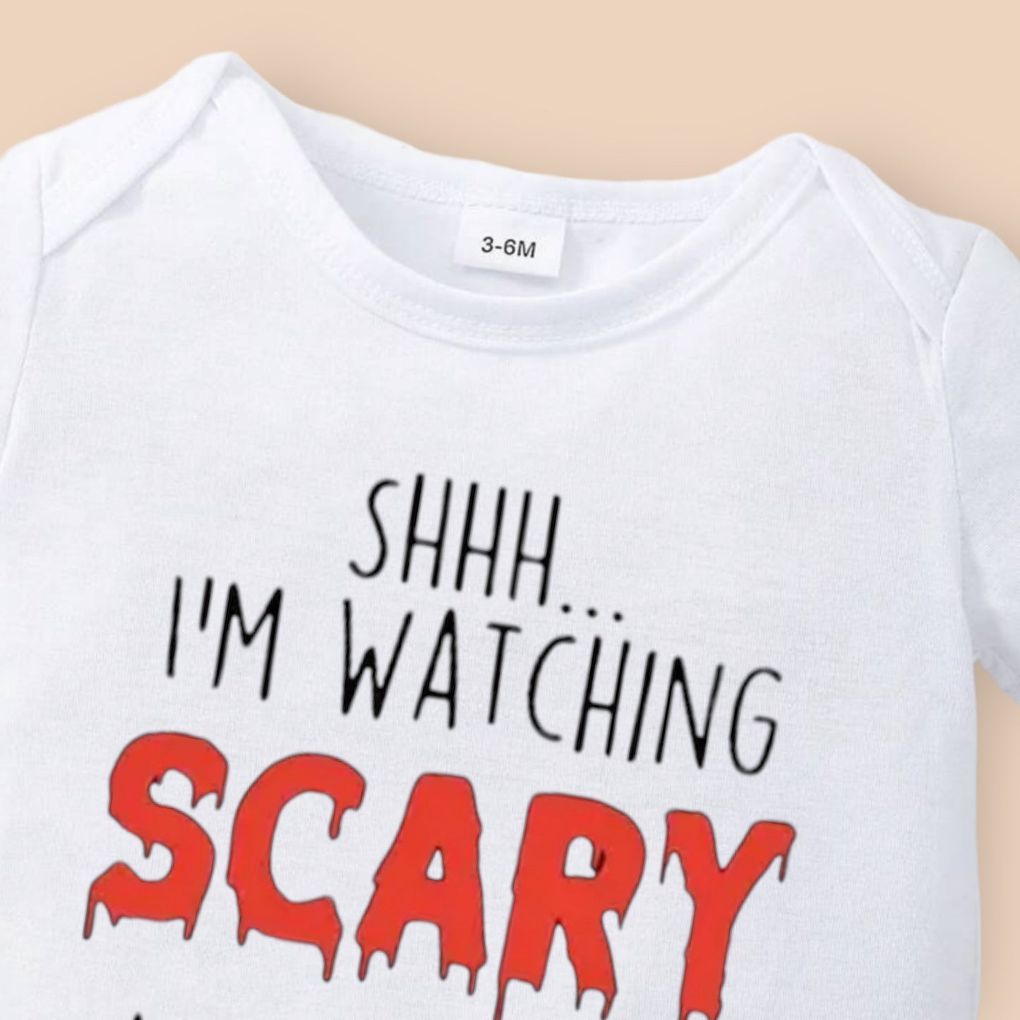 « Chut... Je regarde des films d'horreur avec maman »