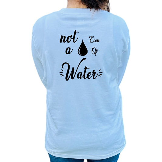 T-shirt Ramadan « Pas même une goutte d'eau »