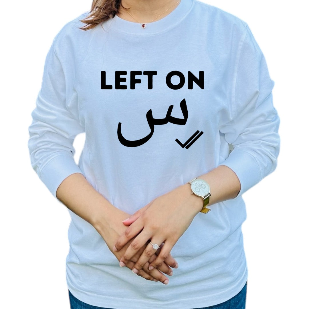 T-shirt « Left on Seen »