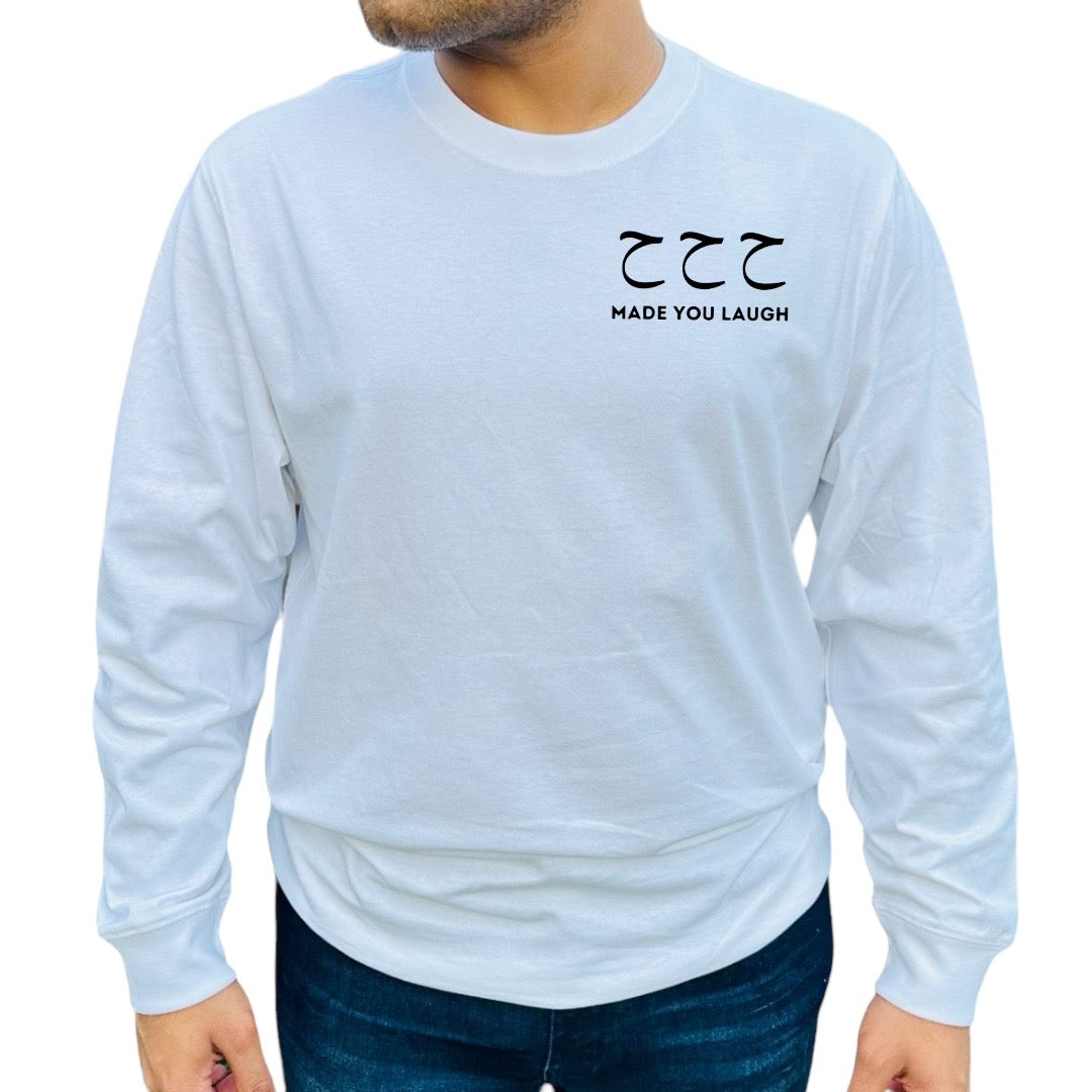 T-shirt avec jeu de mots arabes « Ha Ha Ha »