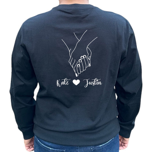 T-shirt personnalisable « Holding Hands »
