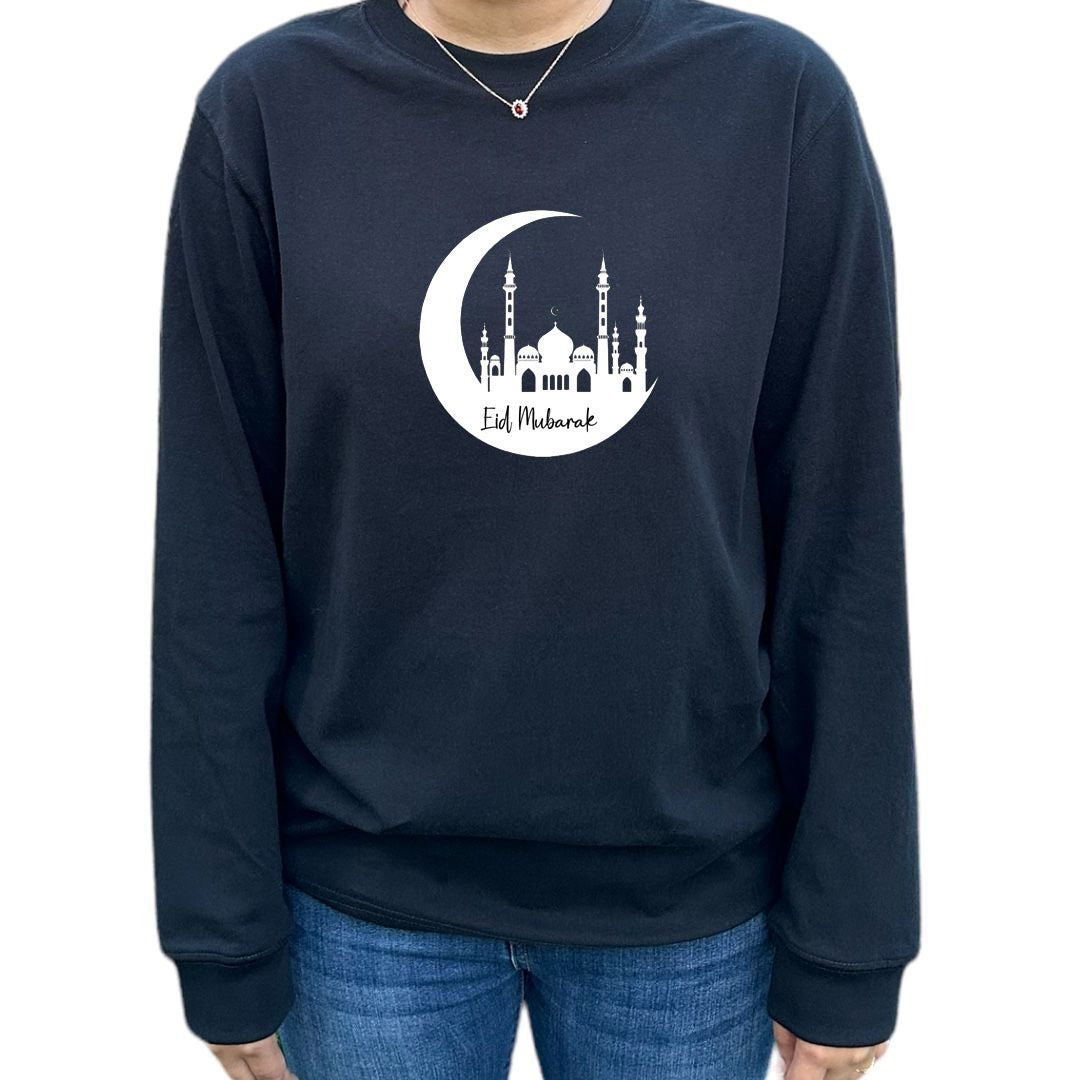 T-shirt Eid Mubarak - Mosquée au clair de lune