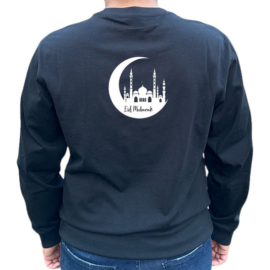 T-shirt Eid Mubarak - Mosquée au clair de lune