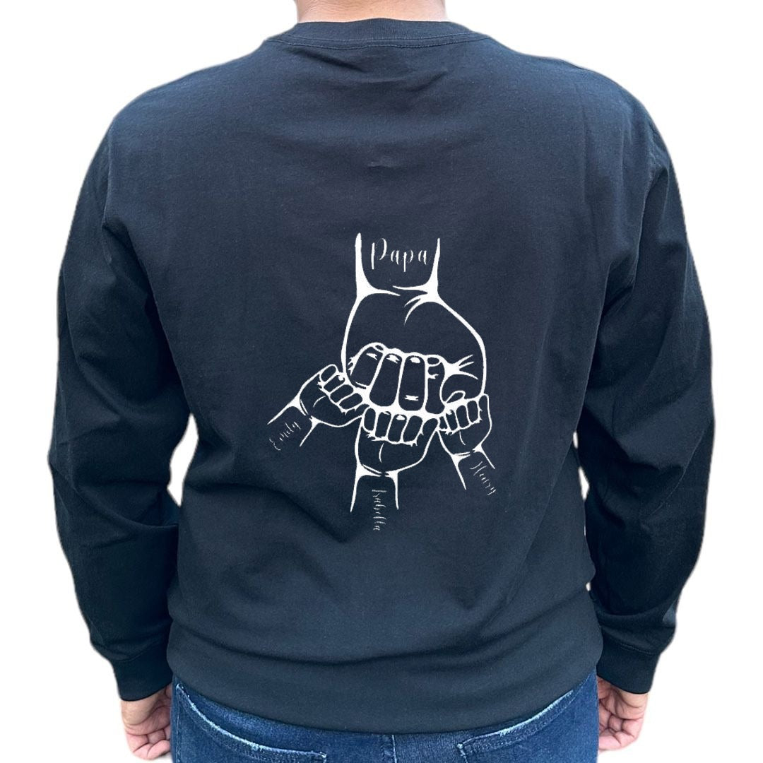 T-shirt personnalisable « Family Fist Bump »