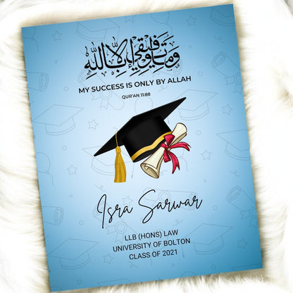 Luxury Graduation Frame - Simple Distinction