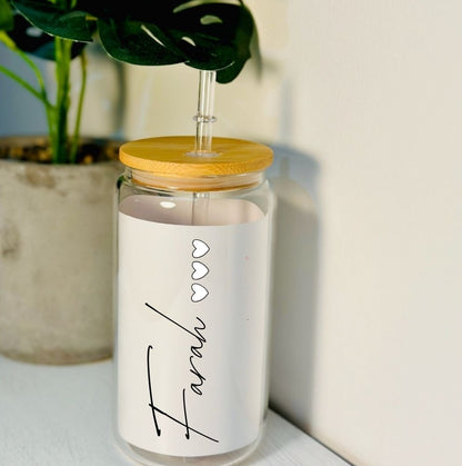 Customized Name Tumblers With Elegant heart designs