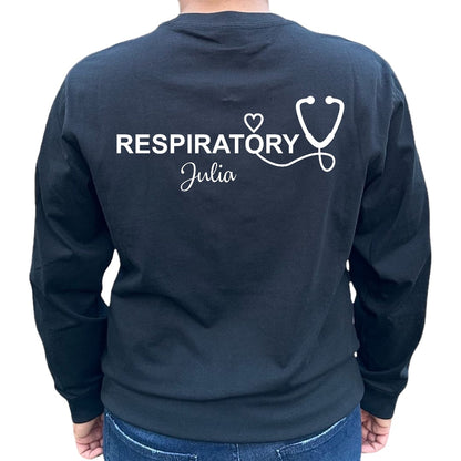 Respiratory Customized Name RT Shirt