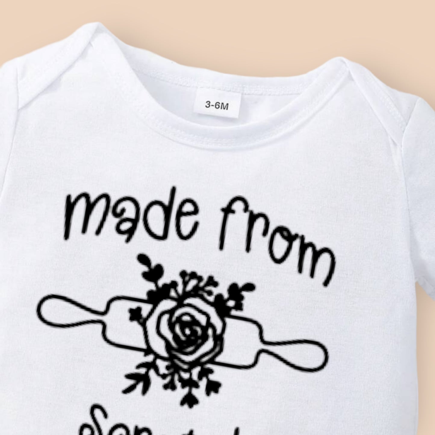 'Made from Scratch' Baby Onesie