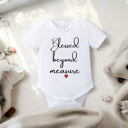 'Blessed Beyond Measure' Baby Onesie