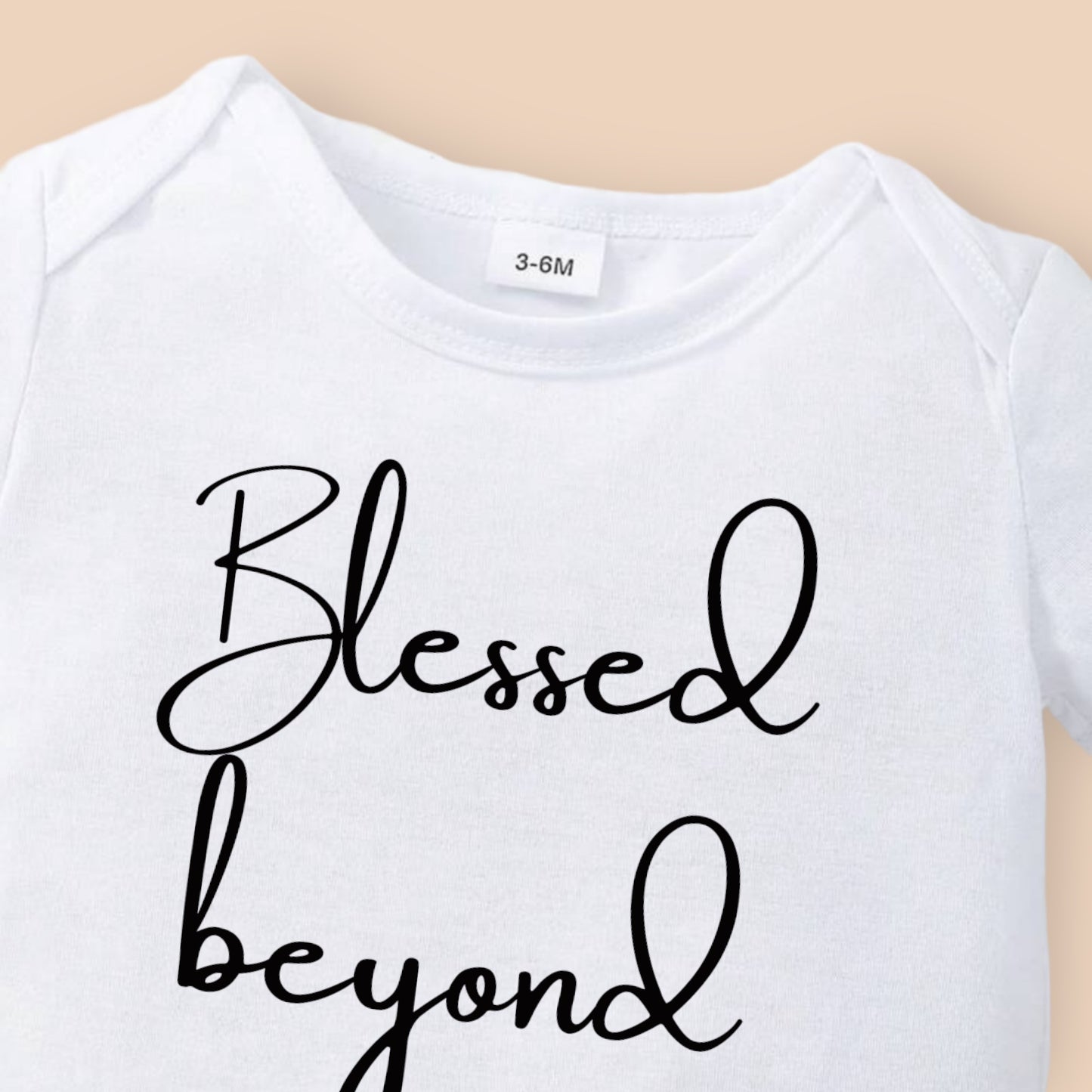 'Blessed Beyond Measure' Baby Onesie