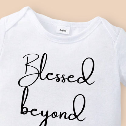 'Blessed Beyond Measure' Baby Onesie