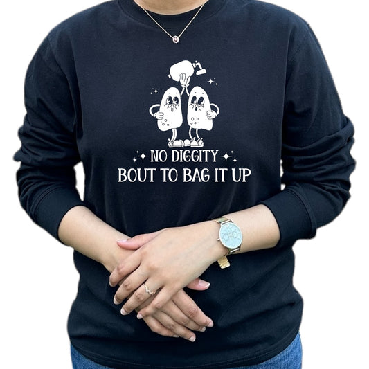 'No Diggity...Bout to Bag it Up' Shirt