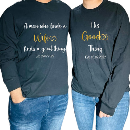 'Good thing' couples shirt