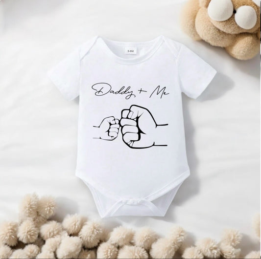 'Daddy + Me' fist bump