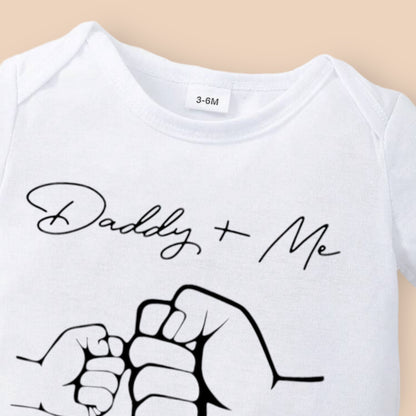 'Daddy + Me' fist bump