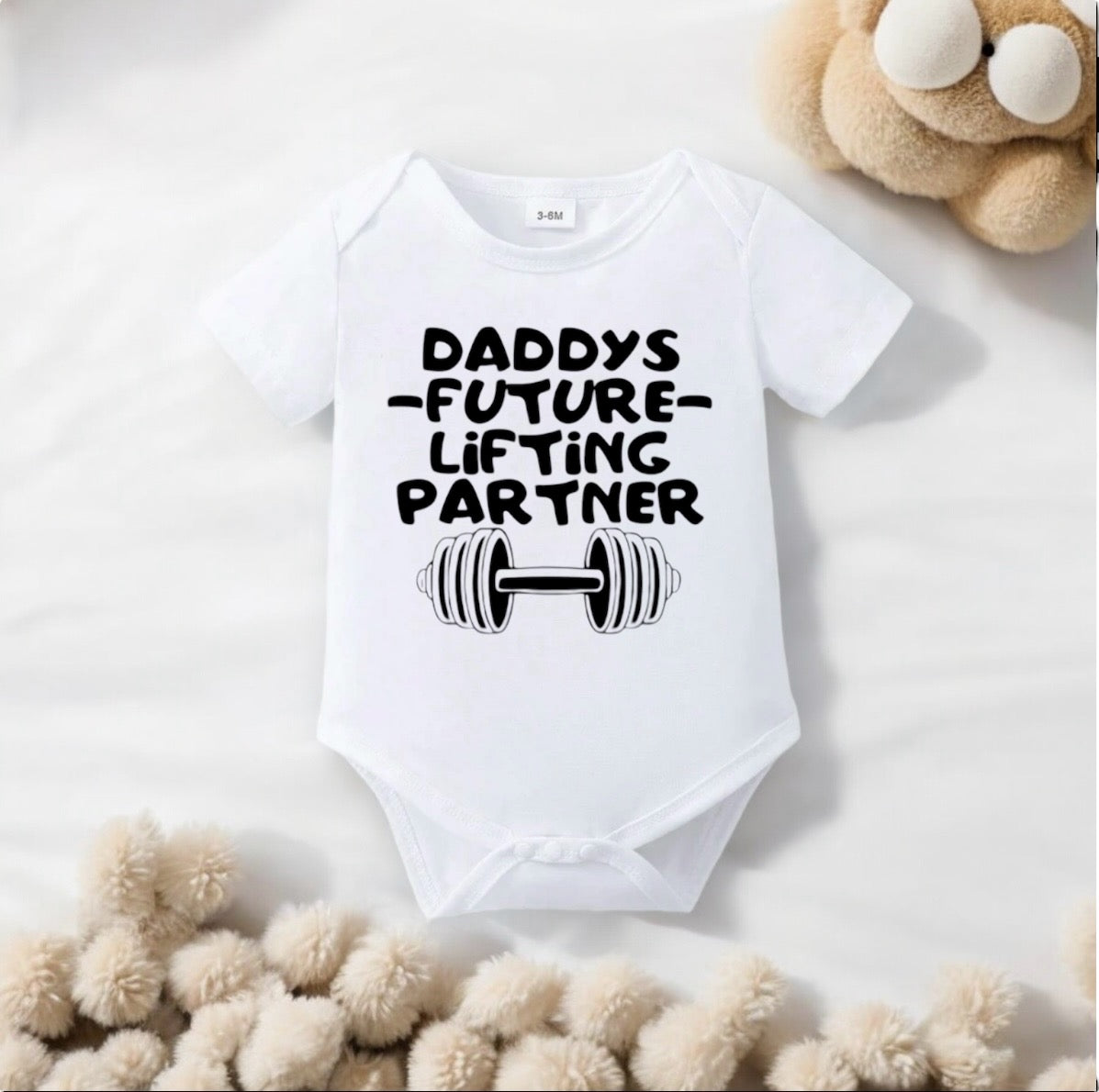 'Daddy's future lifting partner'