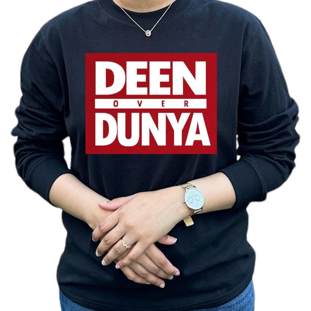 Deen Over Dunya Shirts