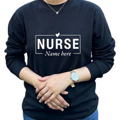 Customizable boxed 'Nurse' Shirt