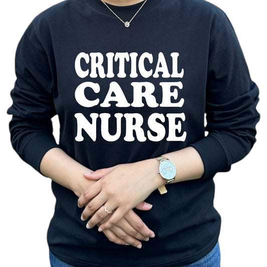 Critical Care Nurse Shirt (add colour pics)