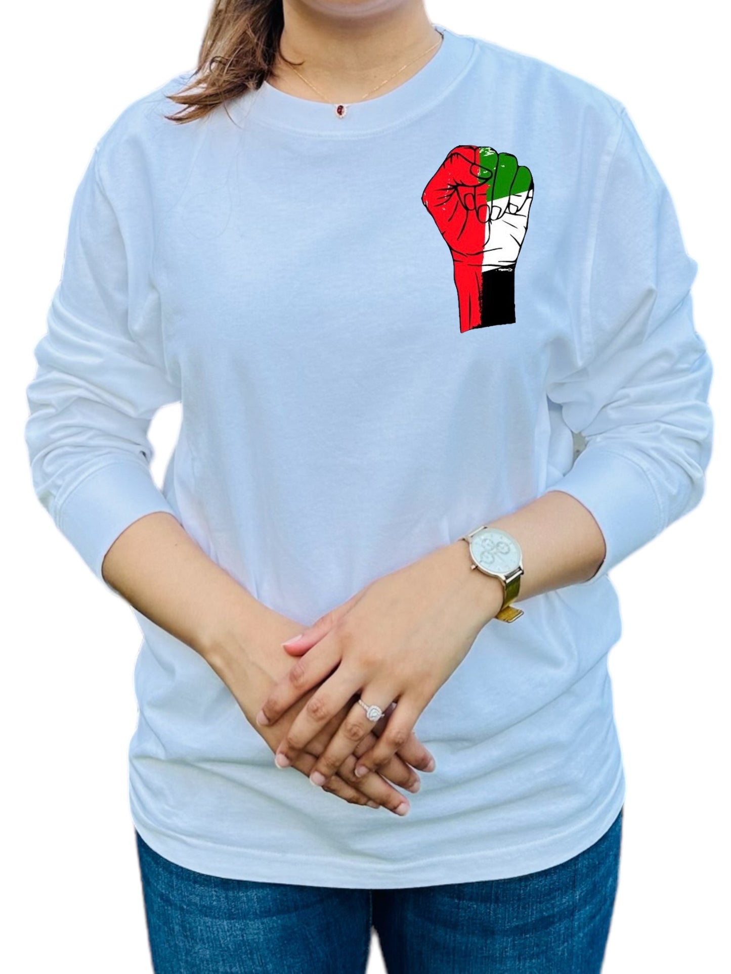 Customizable 'Palestine' Fist Shirt